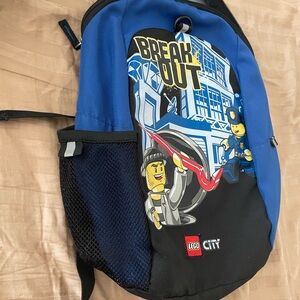 LEGO City Breakout Blue and Black Backpack